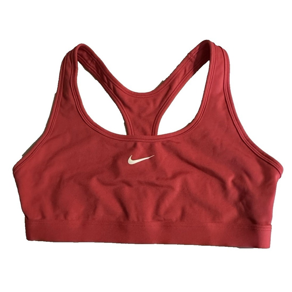 Nike Dri-Fit Women's Medium Pink Racerback Sports Bra Medium Support